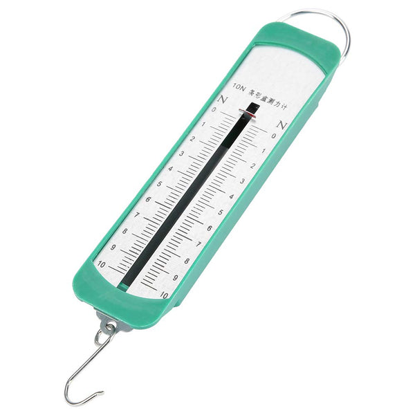 Newton Force Meter Spring Scale, Pull-Type Hanging Spring Dynamometer Mechanical Instrument for Measuring Mass