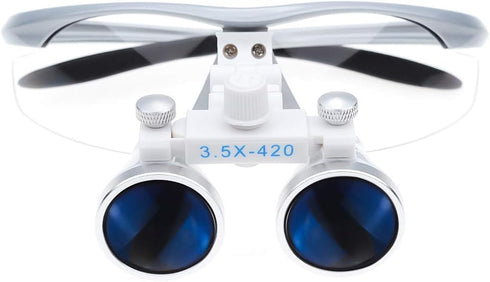3.5X Binocular Loupes, 420mm Working Distance Glasses
