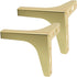 Gadpiparty 2pcs Metal Triangle Furniture Legs for Sofa Cabinet Chair Replacement, 13cm