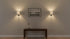 Aspen Creative 31204 5" 5" 5" Small Clip-On Drum Lamp Shade in Off-White with Honeycomb Pattern, Top x Bottom x Slant