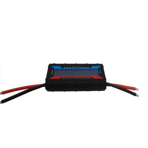 200A RC Watt Meter, High Precision Power Analyzer, DC 0-60V Volt Amp Watt Checker with Digital LCD Screen