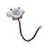 1/4" Quick Connect Food-Grade Water Flow Sensor Hall Effect Flowmeter Fluid Meter Counter 0.3-6L/min