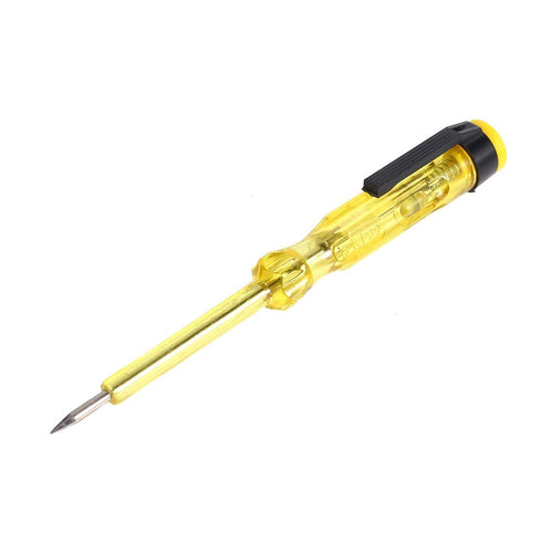 Electrical Circuit Tester Pen, Automotive Test Light for Car, Truck, DC 6V 12V 24V, Yellow Screwdriver Probe Bulb