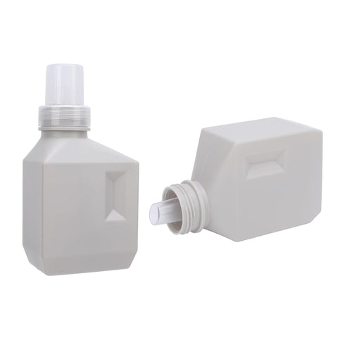 TYTOGE 400ml Replace Empty Bottle ABS Bottle Large Capacity Dispensing Bottle for Shampoo and Laundry Detergent