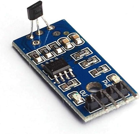 10 LM393 3144 Taidacent Pcs Hall Sensor Module - Hall Effect Sensor for Speed Measurement, Motor Position Detection