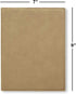 LaserGram 7" 9" Small X Portfolio Notepad, Messianic Symbol, Personalized Engraving Included (Light Brown)