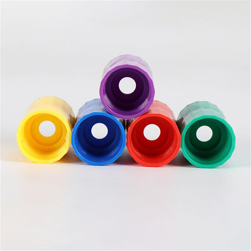 Tornado in A Bottle, 5 Pcs Plastic Water Vortex Maker, Cyclone Tube for Scientific Experiment, 5 Colors