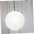 LIFKOME G9 Effortless Install Socket Round Lampshade Wall Sconce Lampshade for Chandeliers Shatterproof Plastic