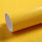 LaCheery Glossy Yellow Contact Paper, 15.8"x80" Waterproof Peel and Stick Wallpaper for Kitchen Cabinets and Furniture