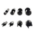 8-Pack Wood Plug Cutter Drill Carbon Steel Bit Set, Straight and Tapered Woodworking Chamfer Bits