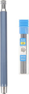 SEWACC Metal Mechanical Pencils Set, 5.6mm Retractable Writing Pencils with 4 Tubes of Refills