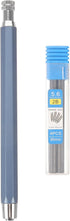 SEWACC Metal Mechanical Pencils Set, 5.6mm Retractable Writing Pencils with 4 Tubes of Refills