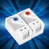 Mechanical Thermostat, 0-60 Adjustable Normally Close Temperature Controller Switch(KTO011)