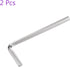 DMiotech 2 Pack 3/16" Hex Key Wrench, L Shaped Long Arm CR-V for 3D Printer Kits Repair
