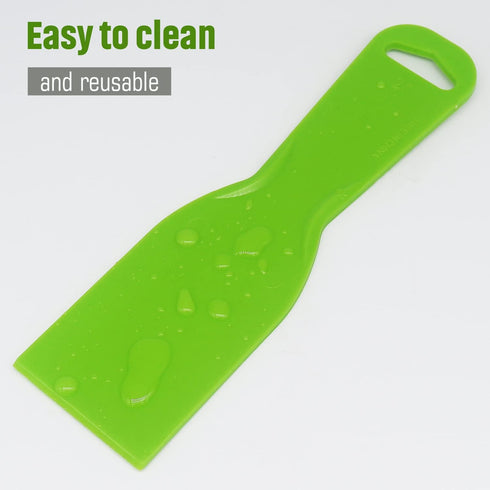 Plastic Putty Knife, 3 PCS 2 Inch Scraper Tool for Drywall, Decals, Wall Paper, Patching