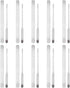 Cloimei Hydrometer Wine Tester Beer Meter Glass Hydrometer Kit 10Pcs Measuring Tool for