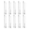 Cerlyiont 10 Pcs Hydrometer Test Kit, Hydrometer and Glass Test Jar Set, Hydrometer