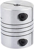5mm to 10mm Shaft Coupling - 30mm Length, 25mm Diameter Aluminum Alloy Joint Connector for 3D Printer, 2pcs