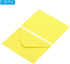 PATIKIL Mini Envelopes, 50 Pack Mini Gift Card Business Card Envelopes for Weddings, Light Yellow