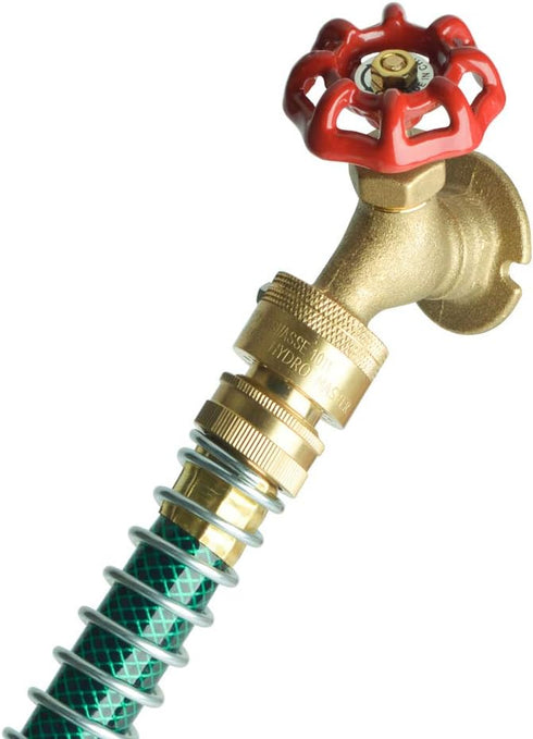 3/4 Inch, HYDRO MASTER Vacuum Breaker Valve,Hose Bib Backflow Preventer, Brass Finish