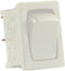 JR Products 13641-5 White Mini On/Off Switch (Pack of 5)