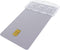 5 Pack - Vertical Half Card Badge Holder for Smart Cards (CHIP
