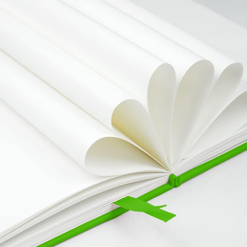 JOYEUX A5 Blank Journal Notebook, 160 Pages, 100gsm Thick Sketch Book, Hardcover, 5.7" x 8"