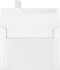 LUXPaper A7 Invitation Envelopes | 5 1/4" x 7 1/4" | 30lb. Text | Clear Translucent | Peel & Press | 50 Qty