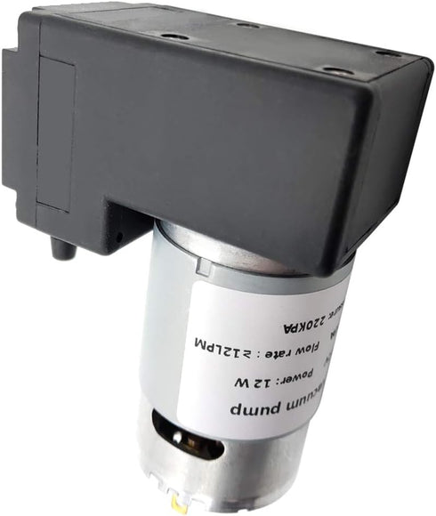 Qiangsens 12V 12W, -75KPA 12LPM Vacuum pump DC micro diaphragm pump air compressor vacuum degree flow,Suitable