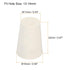 MECCANIXITY Rubber Tapered Plug 11mm to 15mm Solid Test Tubes Bungs Stopper White for Lab Home 12 Pieces