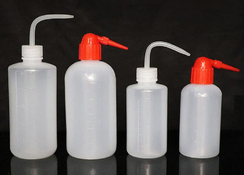 Othmro 5pcs 1000ml/33.82oz Safety Squeeze Washing Plastic Bottle, Squeeze Squirt Irrigation Bottle for Medical Lab,