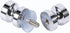 Glass Door Handle, Aluminum Alloy Drawer Knob, 1.1 Dia Single Glass Bathroom Shower Cabinet Door Handle