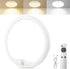 OSIDEN Rechargeable Motion Sensor Ceiling Light with Remote Wireless Magnetic Stick on