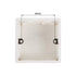 uxcell 2pcs Wall Switch Box, Electrical Outlet Flush Mount, 86 Type Single Gang White