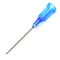 22 Ga 1 Inch Blunt Tip Dispensing Needle with Luer Lock, Precision Applicator (Blue, 50 PCS)