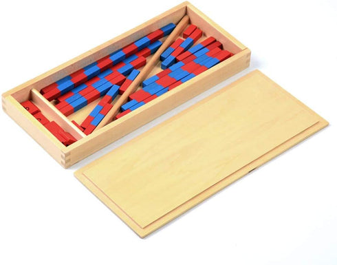 Kghios Montessori Numerical Rods & Number Tiles - Math Toys for Kids
