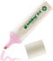 edding 24 Ecoline Highlighter, Pastel Rose, Chisel Nip 2-5 mm, Refillable, Made of Recyclable Material