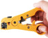 Universal Coaxial Cable Stripper Cutter Tool, 2 Pack for Flat/Round UTP Cat5 Cat6 Coax RG59/RG6/7/11