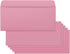 Business Envelopes, 200-Pack #10 Pink Envelopes - Standard Square Flap, Gummed Seal, Perfect for Mailing, Crafts