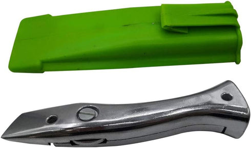 Dolphin PVC Zinc-aluminum Alloy Handle Roll Floor Cutter Knife with 10pcs Blade