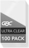 GBC Laminating Sheets, Thermal Pouches, Business Card Size, 7 Mil, 100 Pack (3300371)