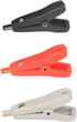 3PCS Walfront P2005 Copper Gold Plating Clip Test Clamp, Electrical Battery Test Clip 10A