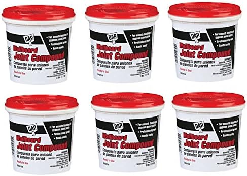 DAP 7079810100 Wallboard Joint Compound Ready to Use, 3Lb Raw Building Material, White