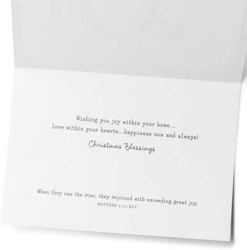 DaySpring Joy 18 Boxed Christmas Cards and Envelopes, KJV (60643)