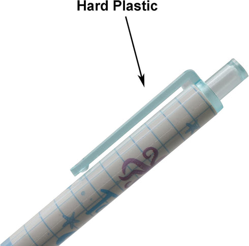 Maydahui 42 PCS Blue Sea Animal Gel Pens, Cute Kawaii Retractable Printing Pens for School Party Students