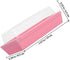 FESTFENDS 50pcs Large Rectangular Sandwich Boxes with Plastic Lids, Bakery Takeout Containers for Baked Goods, Bacon