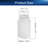 Bettomshin 1Pcs 100ml PE Plastic(Food Grade) Bottles, Wide Mouth Lab Reagent Bottle, Liquid/Solid Sample Seal Sample Storage Container with Graduated