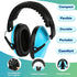 2 Pack Noise Canceling Headphones for Kids, Ear Protection Earmuffs for Autism, Sound Proof for Concerts