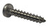 #8 x 1 Stainless Steel Pan Head Sheet Metal Screws - Full Thread, Phillips Drive, 100 Pieces by Marine Bolt Supply