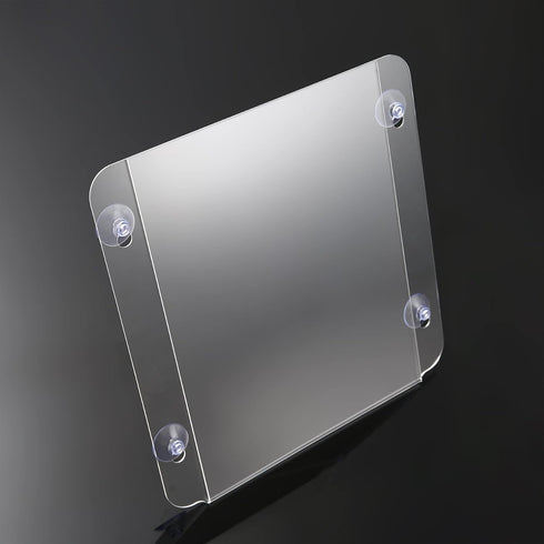 8.5 11, 4 12 Pack CiaoHER Acrylic Sign Holder x Clear Acrylic Frames Glass Window Wall Mount Advertising Signage Sign